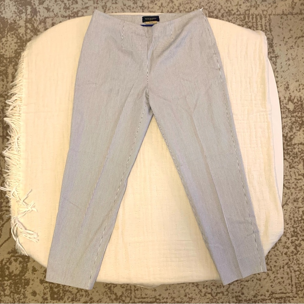 piazza sempione audrey made in italy midi striped pants